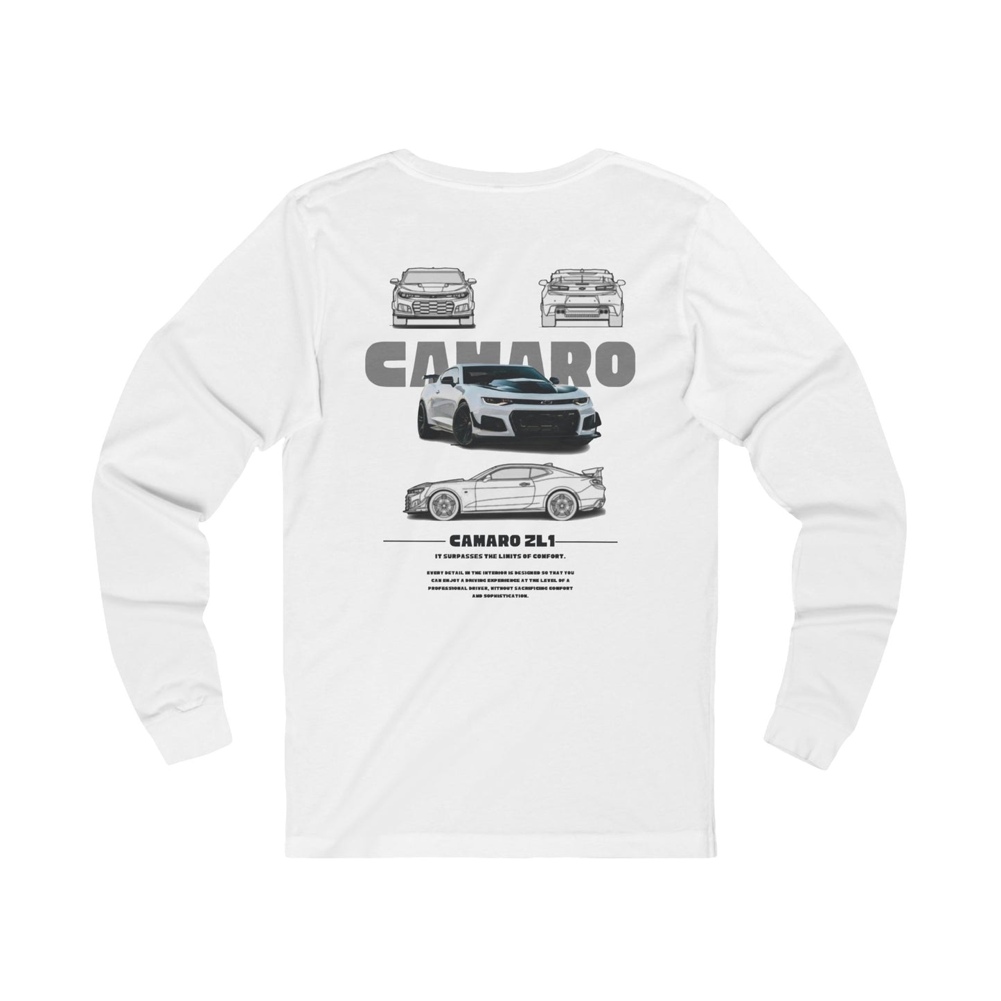 Camaro ZL1 Blueprint Long Sleeve Tee