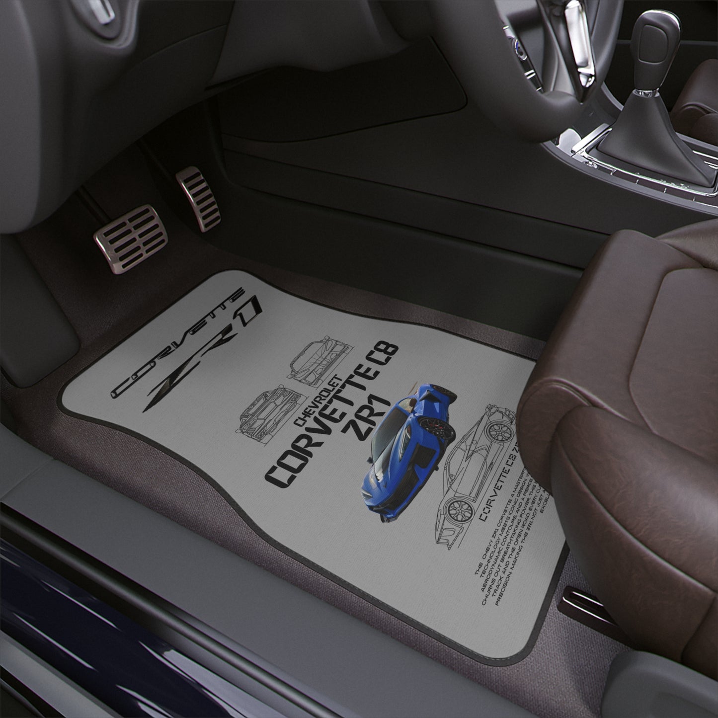 Corvette C8 ZR1 Car Floor Mat