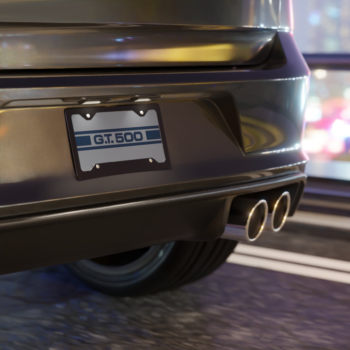 G.T.500 Vanity Plate