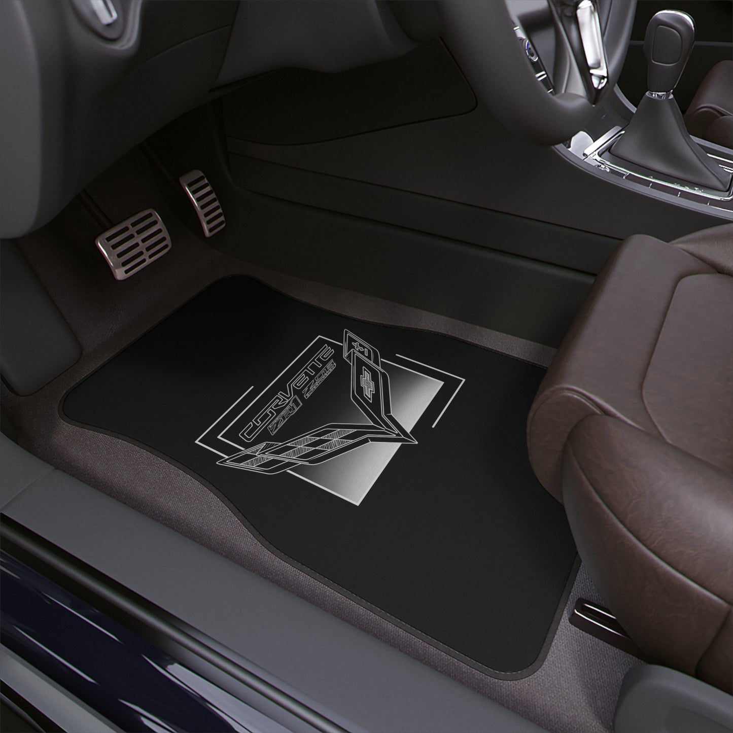 Corvette Z06 ZR1 Supercharged Car Floor Mat
