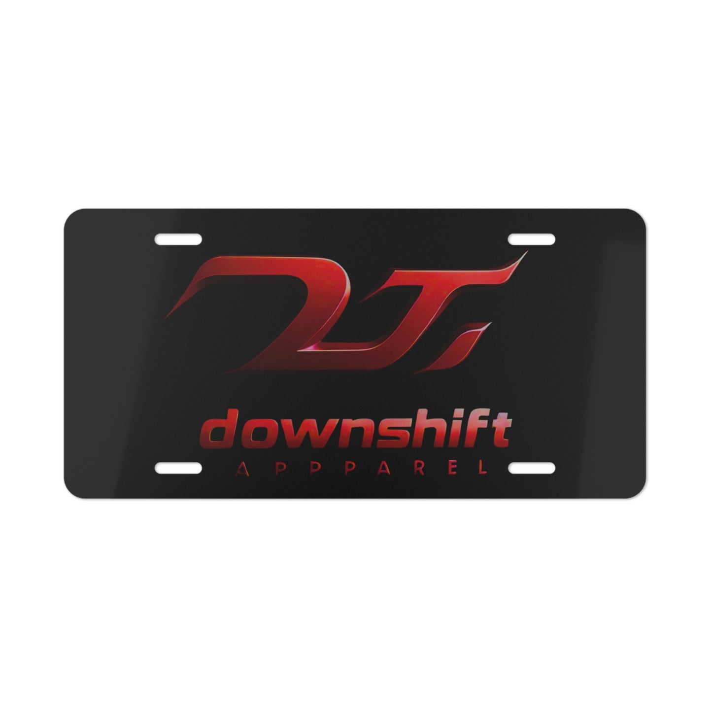 Downshift Apparel Vanity Plate