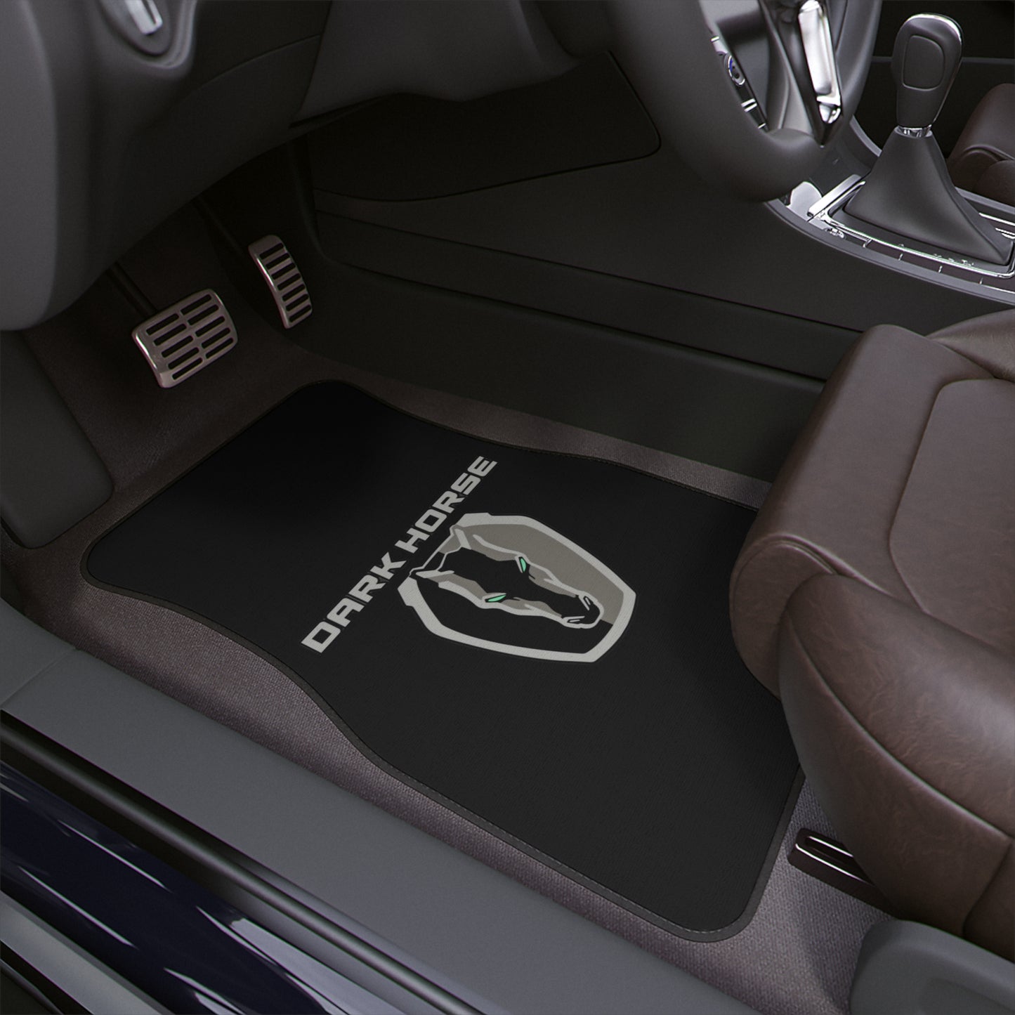 Dark Horse Car Floor Mat