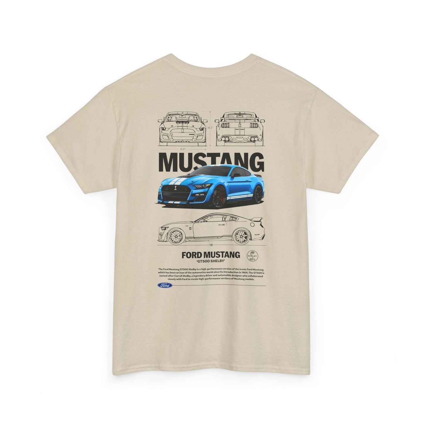 Shelby GT 500 Blueprint Tee