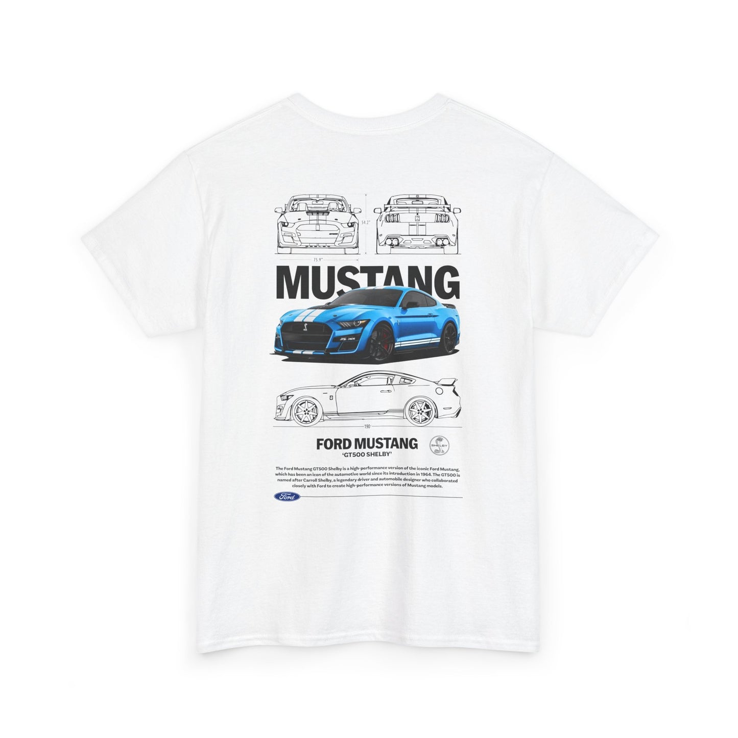 Shelby GT 500 Blueprint Tee