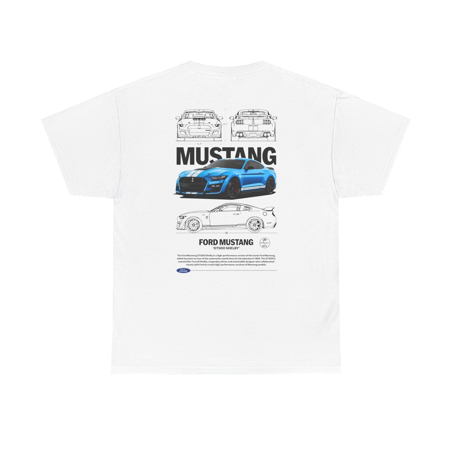 Shelby GT 500 Blueprint Tee
