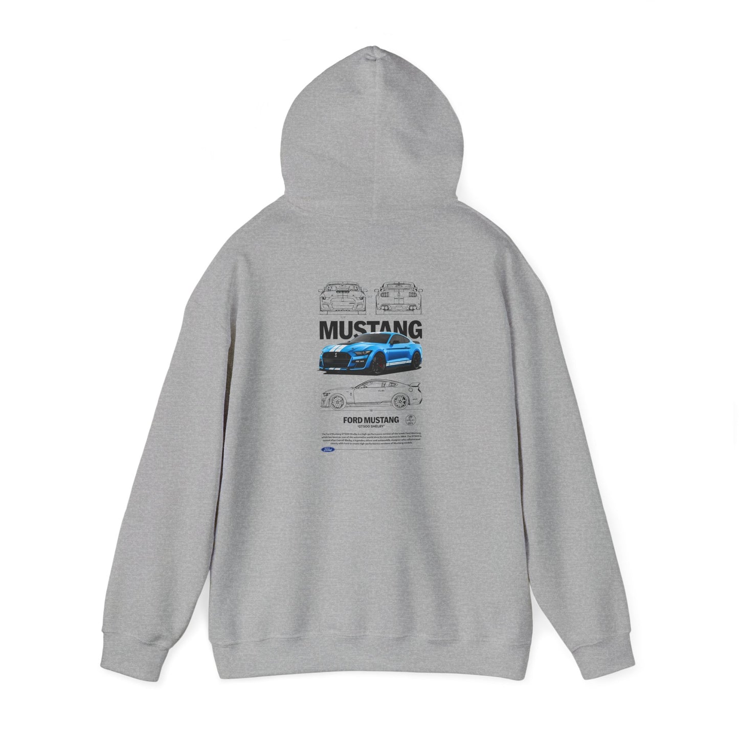 Shelby GT 500 Blueprint hoodie
