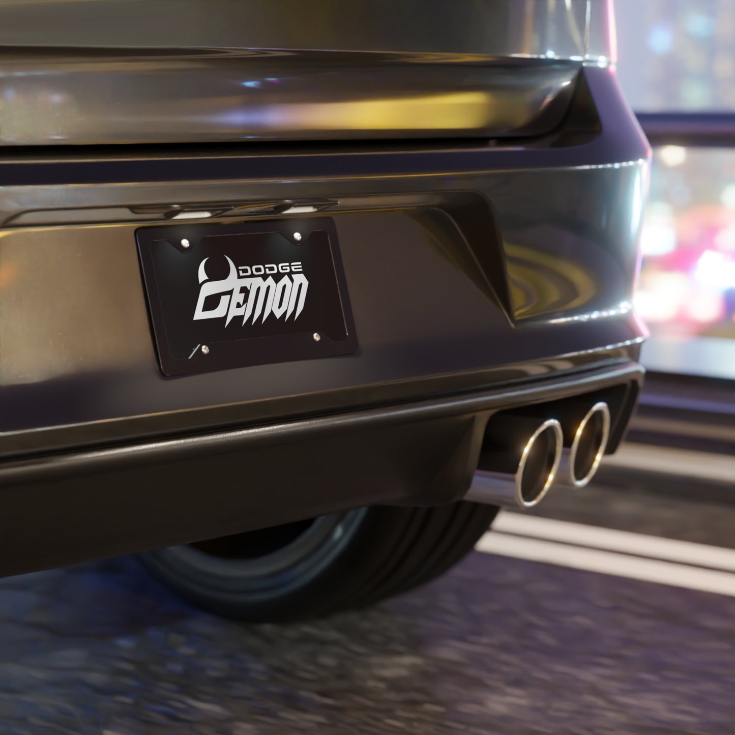 Dodge Demon Vanity Plate