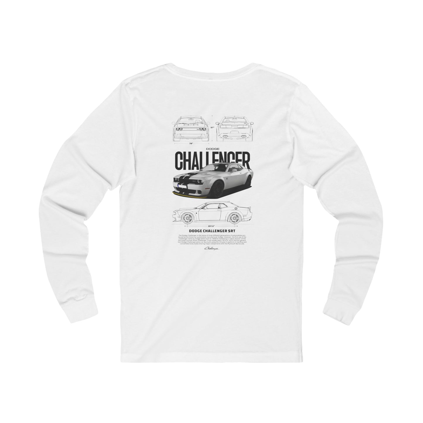 Challenger Blueprint Long Sleeve Tee