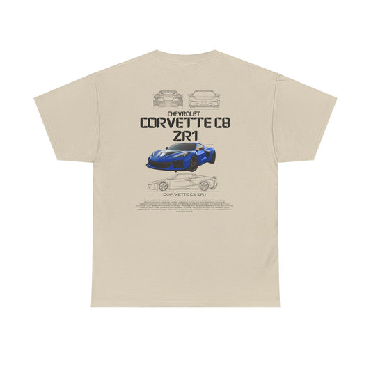 Corvette C8 ZR1 Blueprint Tee