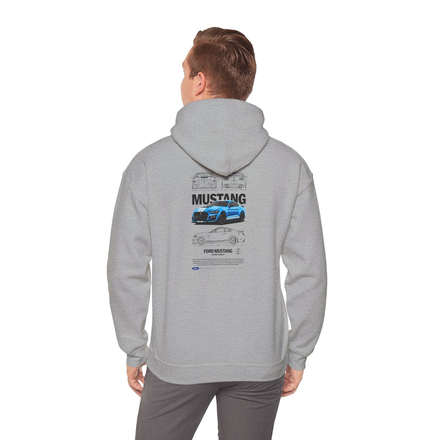 Shelby GT 500 Blueprint hoodie