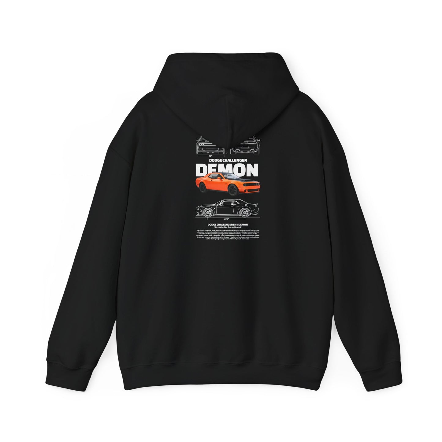 Dodge Demon Blueprint Hoodie