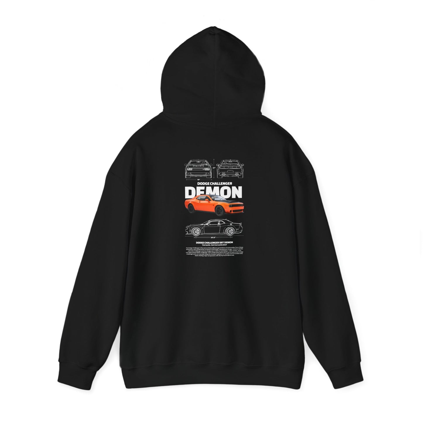 Dodge Demon Blueprint Hoodie