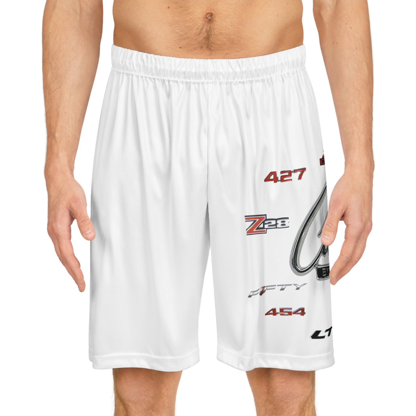 Camaro Emblem Basketball Shorts