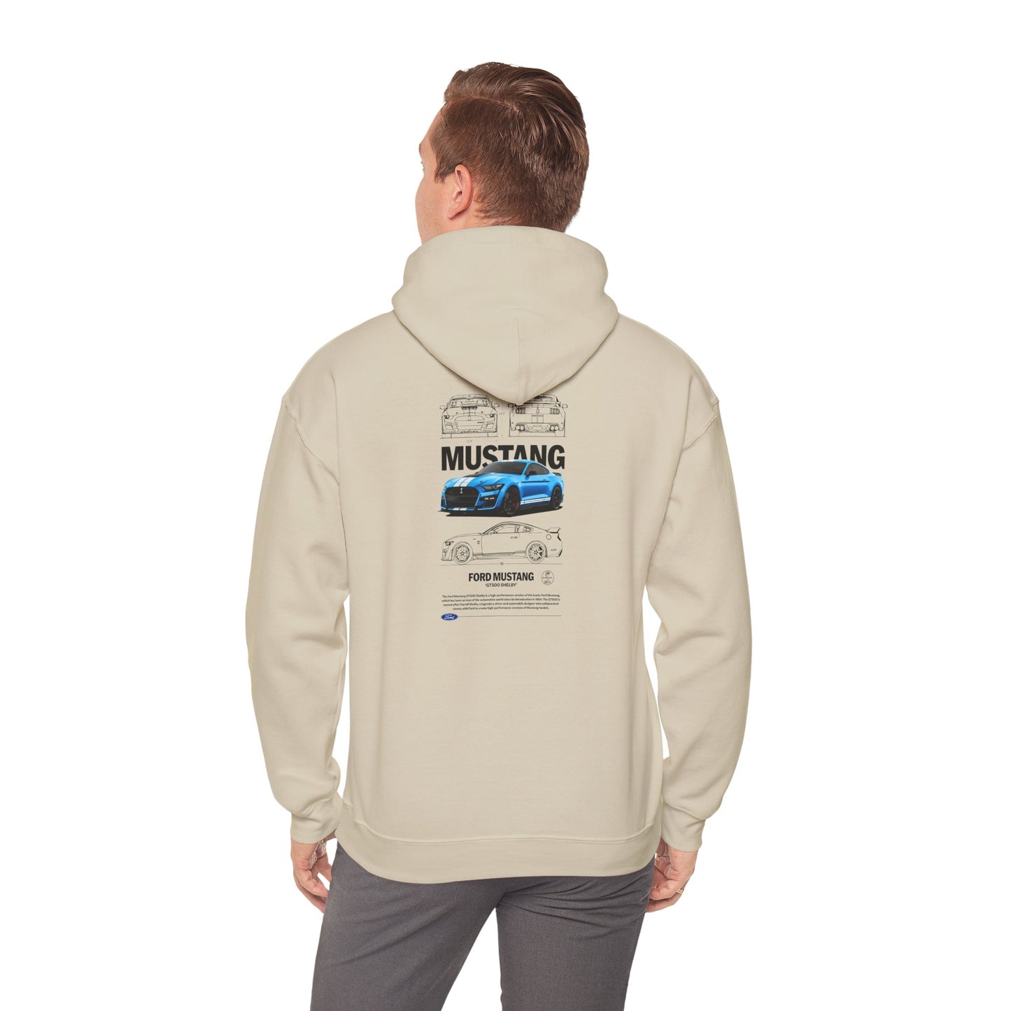 Shelby GT 500 Blueprint hoodie