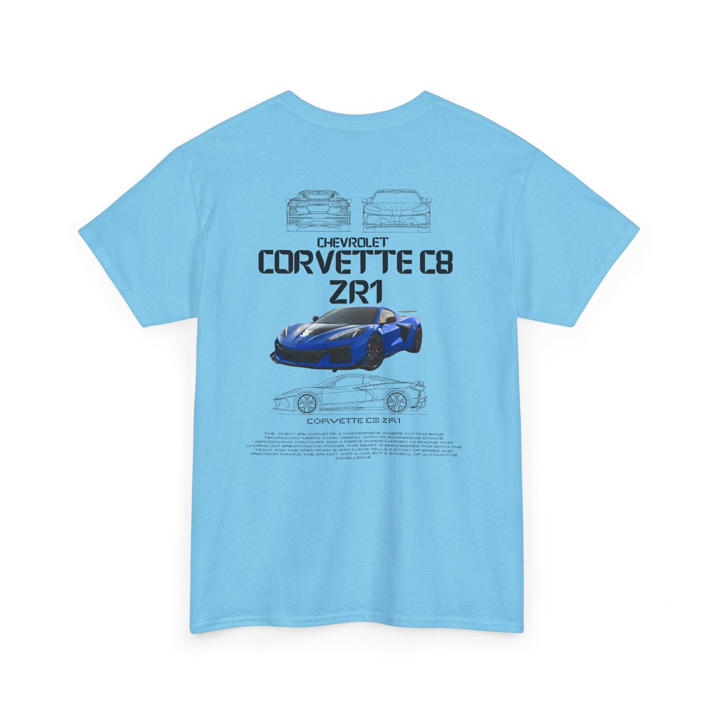 Corvette C8 ZR1 Blueprint Tee