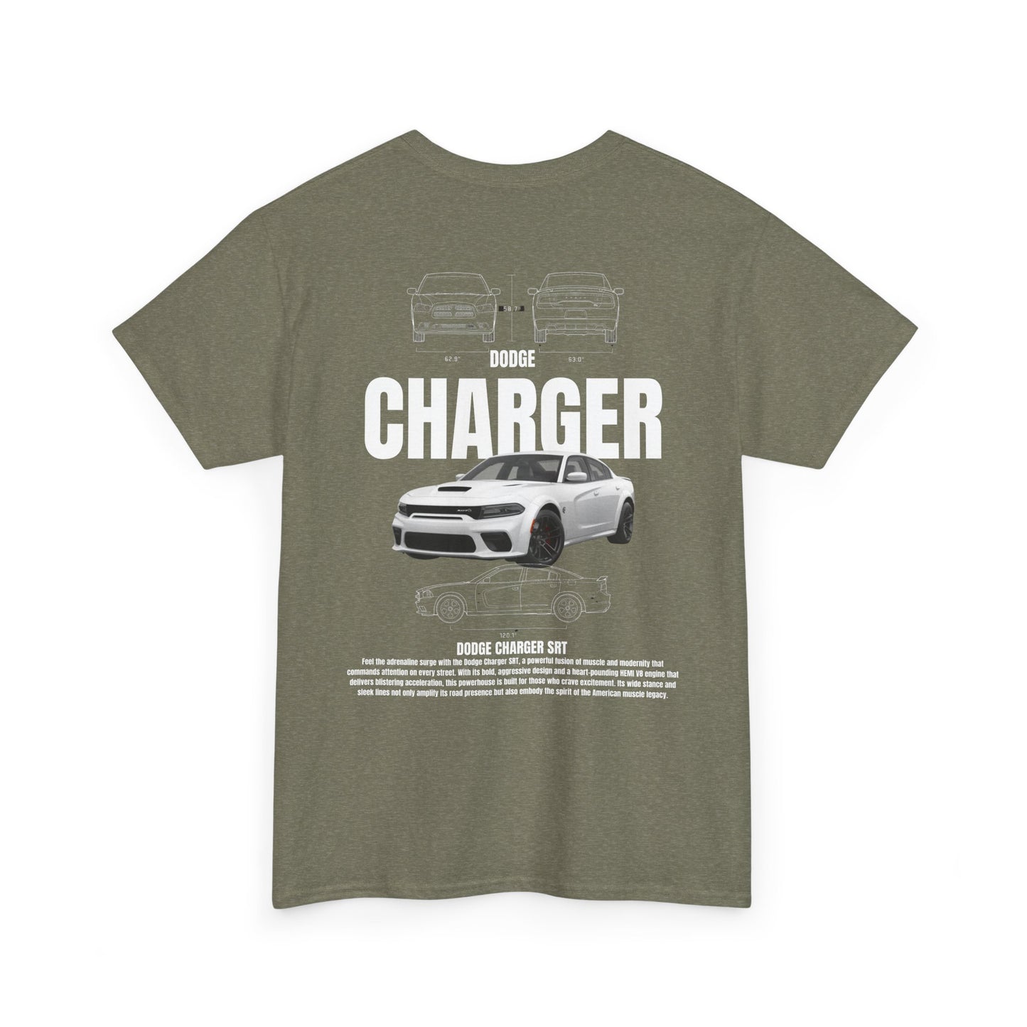 Dodge Charger SRT Blueprint Tee