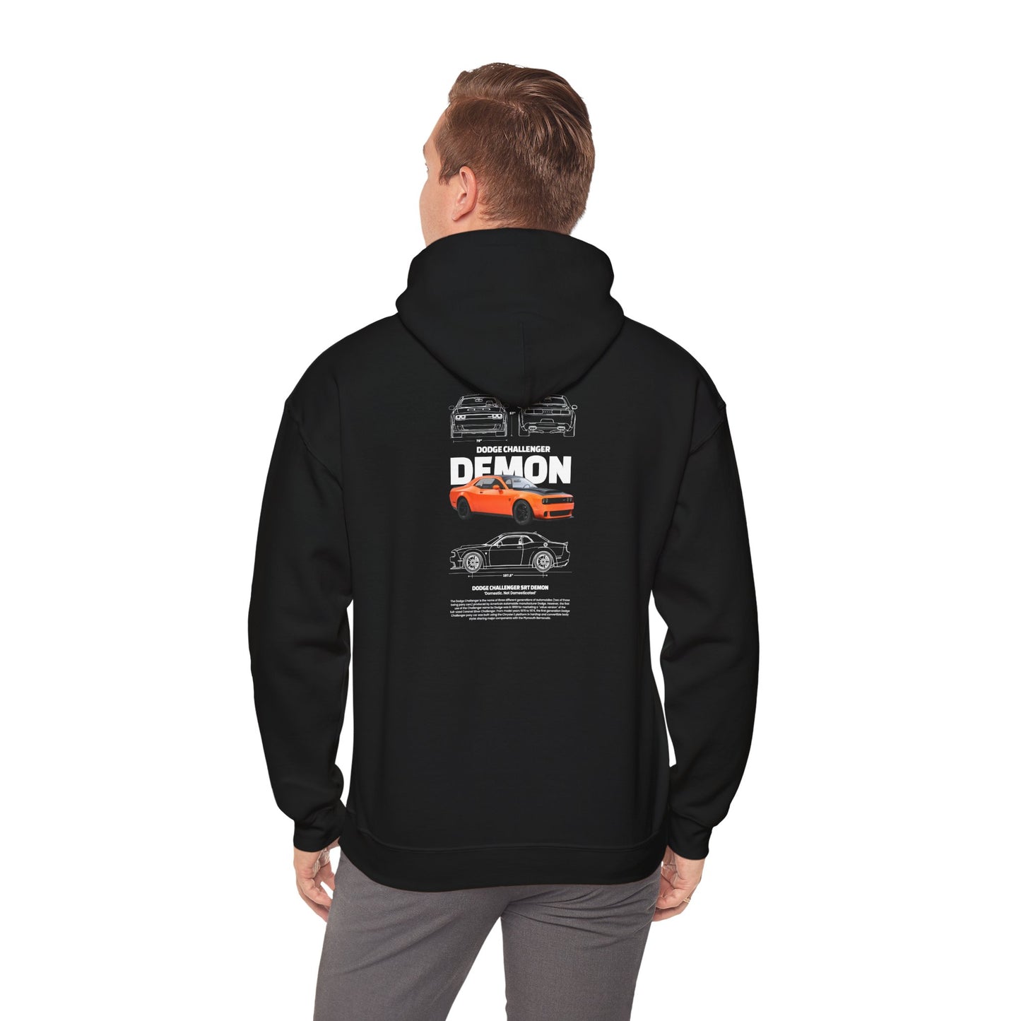 Dodge Demon Blueprint Hoodie