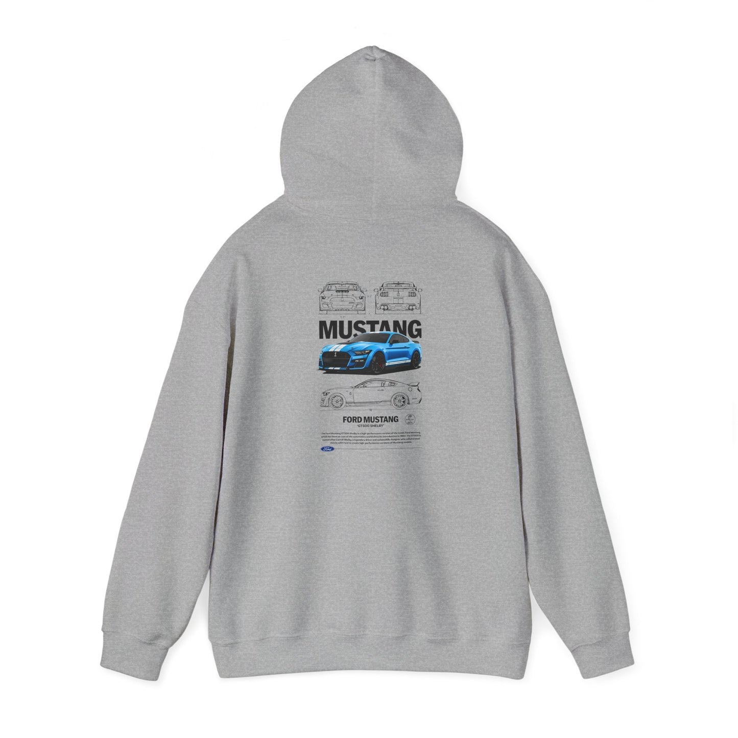 Shelby GT 500 Blueprint hoodie